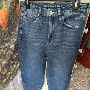 American Eagle Dark Wash Denim 8 x short